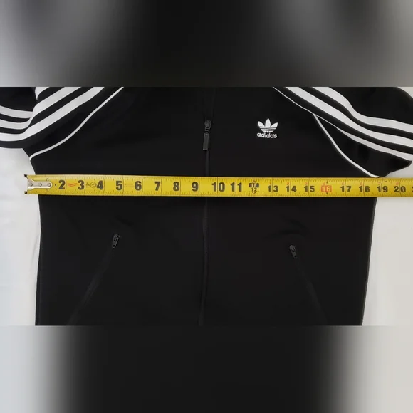 Adidas SST TT (CE2392) Originals Classic Track Jacket Black/White sz. S Womens - Picture 7 of 14